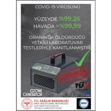 Ozone Generator OLED20G Ozon Jeneratörü Hava ve Yüzey Sterilizasyon Cihazı