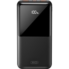 XO-PR205 Siyah 10.000 Mah Dijital Göstergeli 20W Taşınabilir Şarj Aleti Powerbank
