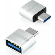 Eco Center Type-C To USB Metal Dönüştürücü, Type-C USB Dönüştürücü