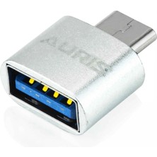 Eco Center Type-C To USB Metal Dönüştürücü, Type-C USB Dönüştürücü