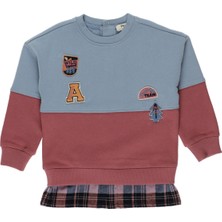 Panço Blok Renkli Sweatshirt