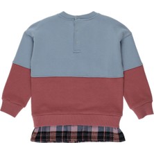 Panço Blok Renkli Sweatshirt