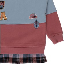 Panço Blok Renkli Sweatshirt