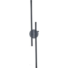 MİMAR LED Mimarled Şarjlı Ikili Çubuk LED Aplik Aydınlatma 10W 70 cm Gün Işığı