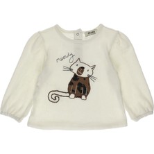 Panço Nakış Detaylı Örme Triko