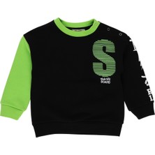 Panço Erkek Bebek Baskılı Sweatshirt