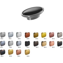 Çebi A343025 MP08 PL06 Düğme Kulp 025MM Satine-Beyaz