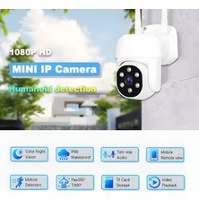 Airstorr Wifi Kablosuz Mini IP66 Su Geçirmez Kamera Full Hd 1080P Ev Gözetim Güvenlik Sistemi