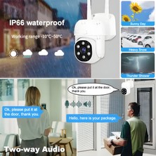 Airstorr Wifi Kablosuz Mini IP66 Su Geçirmez Kamera Full Hd 1080P Ev Gözetim Güvenlik Sistemi