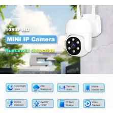Megamus Wifi Kablosuz Mini IP66 Su Geçirmez Kamera Full Hd 1080P Ev Gözetim Güvenlik Sistemi
