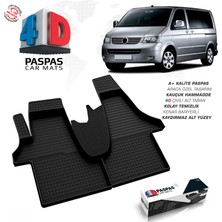 S-Dizayn S-Dizayn VW Transporter T5 4D Havuzlu Paspas 2003-2015 A+Kalite