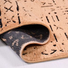 Halı Satıcısı Modern Şönil Kilim Kahve