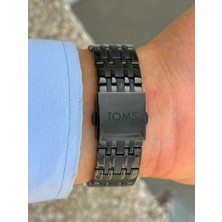 Toms TS.FT.1.107 Toms Çelik Kordon 30 mt Suya Dayanıklı Yeni Sezon Şık Tasarım Erkek Kol Saati