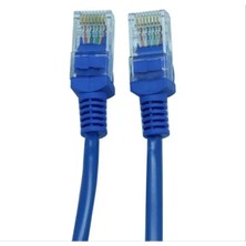 YK Desing 10 Metre Cat6 Kablo 10 Metre Internet Kablosu 10 Metre Ethernet Kablosu Mavi Cat6 Kablo