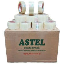 Astel Koli Bantı 45X100 mt Şeffaf 60 Adet(1koli)