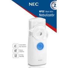 NEC Taşınabilir Mini Mesh Nebulizatör Şarjlı Sessiz Hafif Hava Makinesi