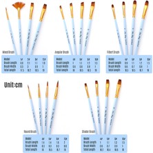 MBW 20 Adet Beraberlik Boya Fırçaları Seti Kiti Sanatçı (Yurt Dışından)