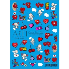 Mia Professional Stiker Arti Color Ful 126 Aşk Love