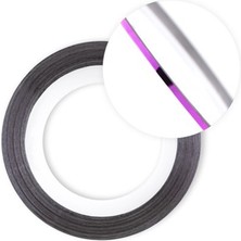 Mia Professional Nail art Yapışkan şerit 1metre Mor ince