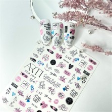 Mia Professional Stiker Arti 128 Love you - Aşk teması