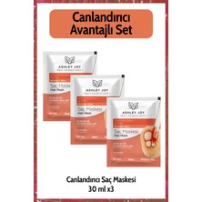 Ashley Joy Saç Maskesi Canlandırıcı 30 ml Set