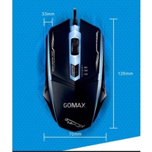 Sepetegelsin Gomax M1 Gaming Rgb Işıklı Oyuncu Fare Gaming Kablolu Mouse