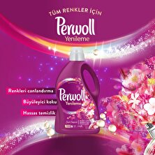 Perwoll Hassas Sıvı Çamaşır Deterjanı Yenileme & Çiçek Cazibesi 2.75L (50 Yıkama)