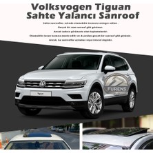 STS Oto Aksesuar Wv Tiguan Parlak Siyah Yalancı Çakma Sahte Sunroof