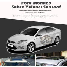 STS Oto Aksesuar Ford Mondeo Parlak Siyah Yalancı Çakma Sahte Sunroof