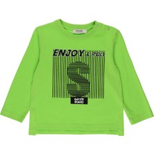 Panço Erkek Bebek Baskılı T-Shirt