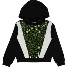 Panço Kız Çocuk Kapüşonlu Sweatshirt