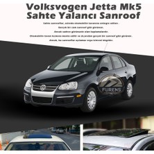 STS Oto Aksesuar Wv Jetta Mk5 Parlak Siyah Yalancı Çakma Sahte Sunroof