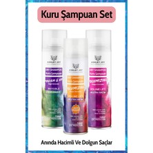 Ashley Joy Ashleyjoy Kuru Şampuan Seti 200 ml Hacim Veren Özellikleri ile Kadınlar İçin 3 Farklı Çeşit
