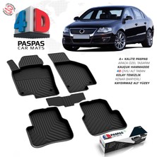 S-Dizayn S-Dizayn VW Passat B6 4D Havuzlu Paspas 2005-2010 A+Kalite