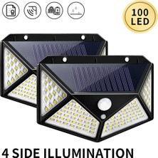 Gui Xulian 【gui Xulian】 8pack Solar LED Işık Dış Mekan Güneş Işığı Pır Hareket Sensörü Duvar Lambası Su Geçirmez Güneş Enerjili Bahçe Için Güneş Işığı (Yurt Dışından)