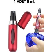 5ml Cep Parfüm Şişesi Seyahat Boy Çantalık Dolabilir Şişe Mini Doldurulabilir Parfüm Şişesi