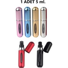 5ml Cep Parfüm Şişesi Seyahat Boy Çantalık Dolabilir Şişe Mini Doldurulabilir Parfüm Şişesi