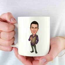 Hediye Moda Erkeklere Özel Karikatürlü Kupa Bardak