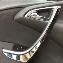 Aktif Oto Krom Opel Astra J Hb 5d/sd/sw Iç Kapı Kolu 2 Kapı Paslanmaz Çelik 2010 > 2014