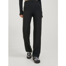 Jjxx Rahat Kesim Yüksel Bel Siyah Kadın Tayt Pantolon 12246575