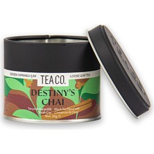 Tea Co Tarçın, Kakule ve Karanfilli Pu Erh Çayı Destiny's Chai 25 gr