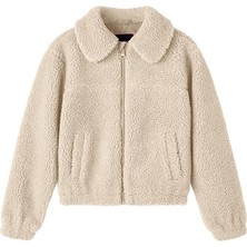 Name İt Nkfmakoa Teddy Peluş Kız Çocuk Mont