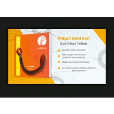 Pitbull Strings Gold Seri Geb-4 Sl Super Light Takım Tel Bas Gitar Teli 40-095