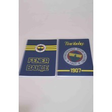 LİSANSLI FENERBAHÇE SPIRALLI ÇİZGİLİ A4 PP KAPAK 80 YAPRAK DEFTER