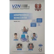 Vzn Rj-2 Model Kompresörlü Nebulizatör