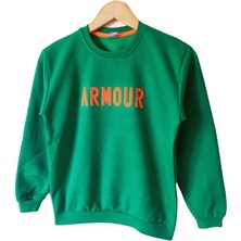 Uluç Içi Polarlı Silikon Baskılı Erkek Çocuk Sweatshirt
