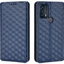 Yihang Boutique Ile Uyumlu Tcl 20B Telefon Kılıfı Cüzdan Hakiki Deri Darbeye Dayanıklı Tpu Kılıf Standı Dayanıklı Flip Kitap Katlanır Telefon Kılıfı (Yurt Dışından)