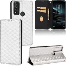 Yihang Boutique Ile Uyumlu Tcl 4x 5g Telefon Kılıfı Cüzdan Hakiki Deri Darbeye Dayanıklı Tpu Kılıf Standı Dayanıklı Flip Kitap Katlanır Telefon Kılıfı (Yurt Dışından)