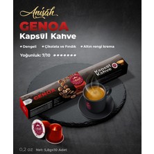 Anisah Coffee Genoa Kapsül Kahve Nespresso Uyumlu 10'lu