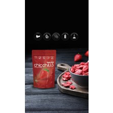 Chicchils Dondurularak Kurutulmuş Çilek 15 gr